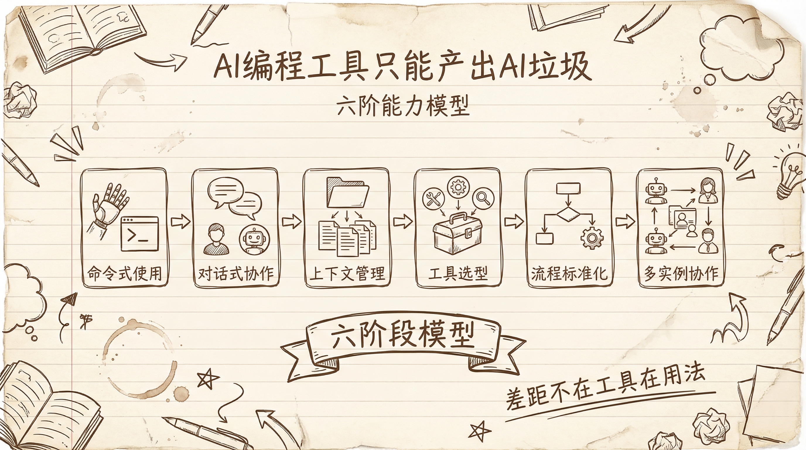 为什么你用 AI 编程工具只能产出"AI 垃圾"？