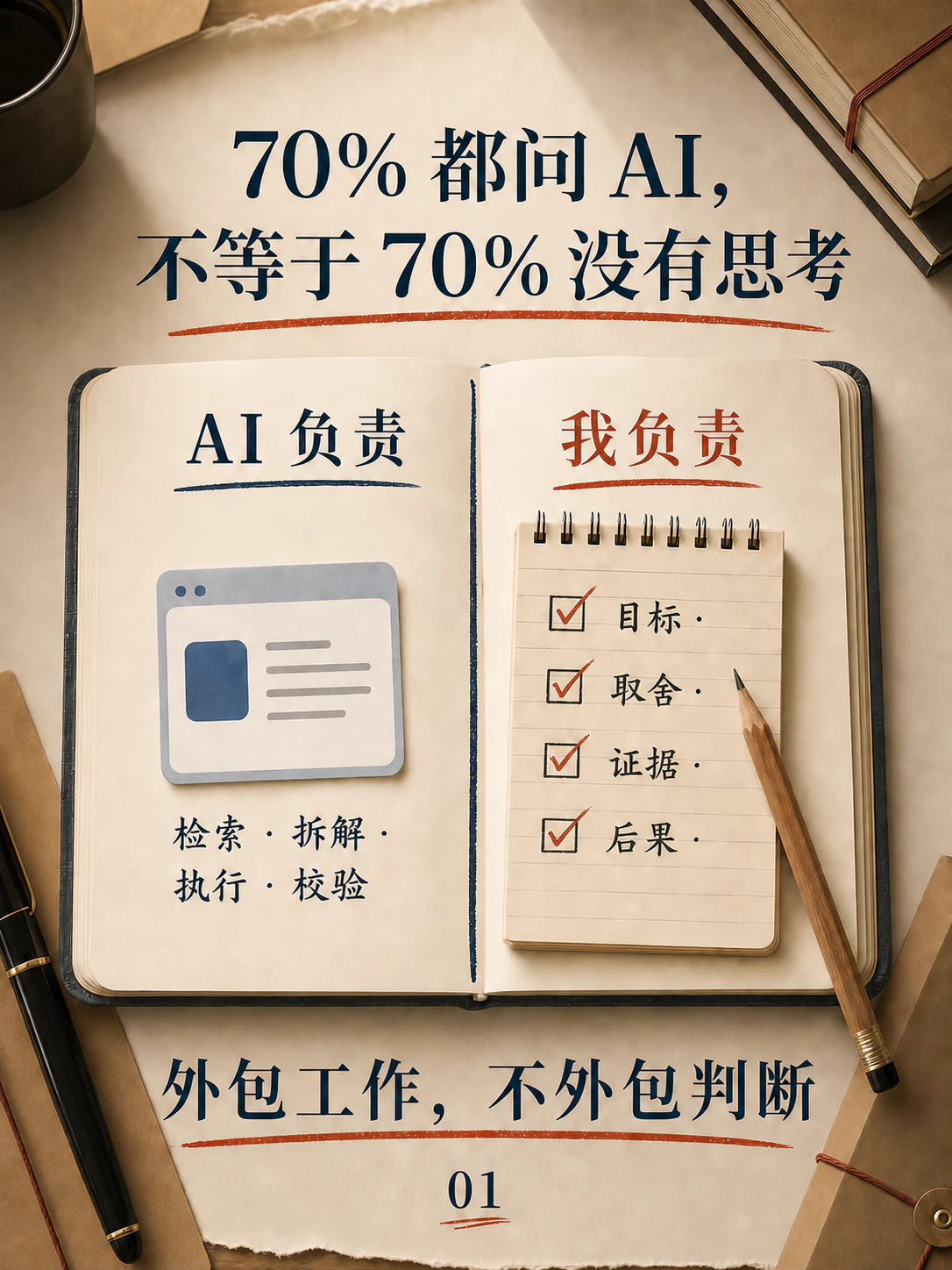 AI 负责执行，人负责判断
