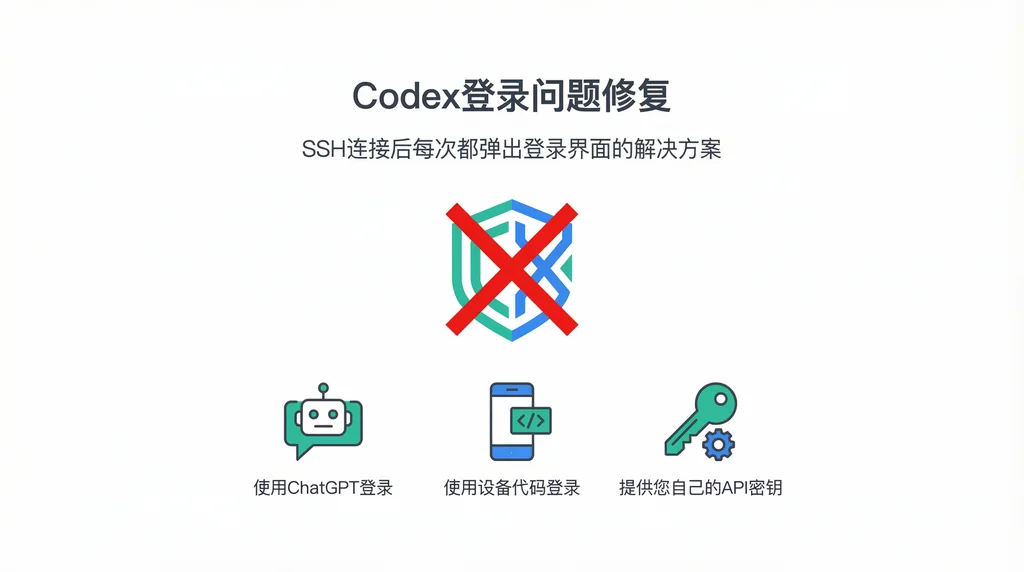 Codex 每次都要登录？一文解决 SSH 自动登录问题