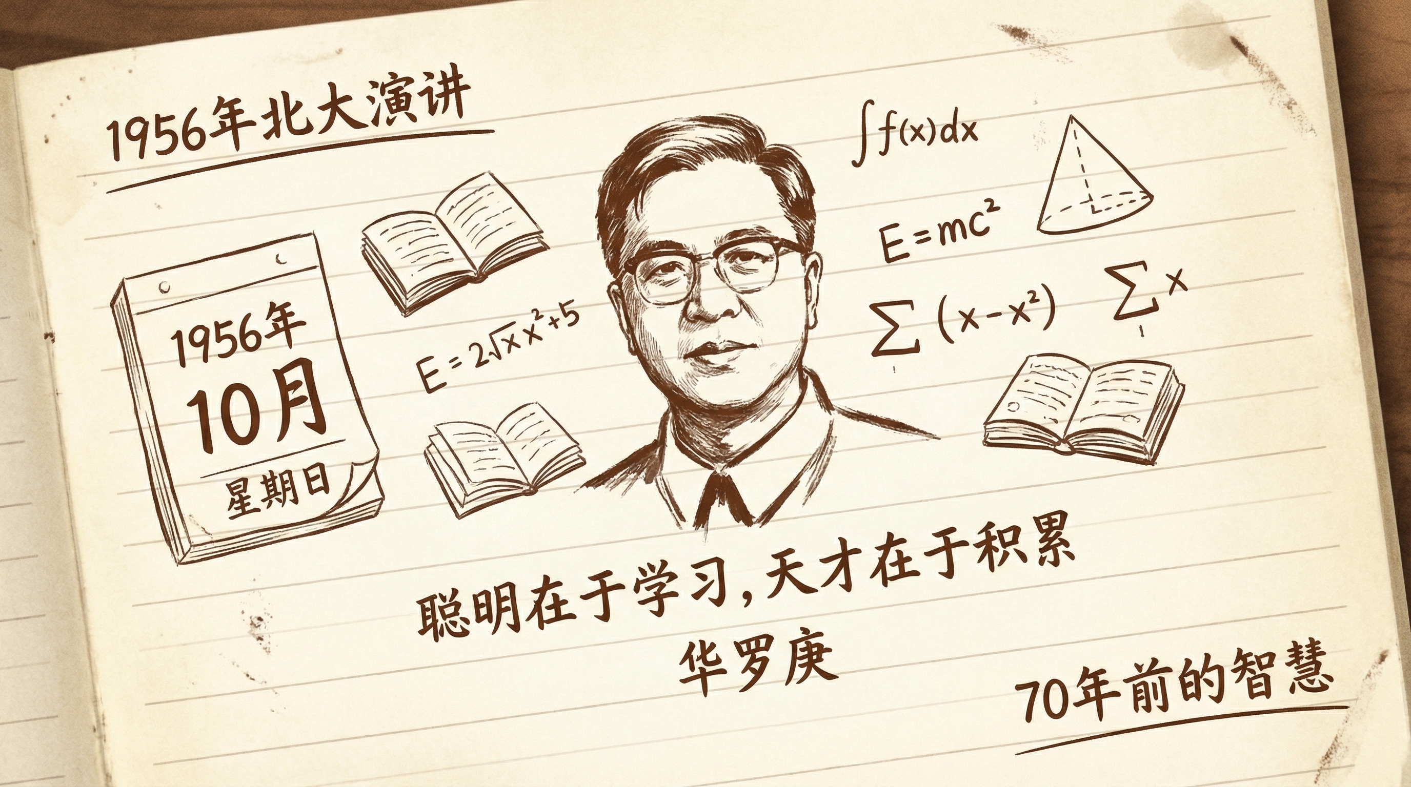 华罗庚 70 年前说的两句话，我到现在才真正听懂