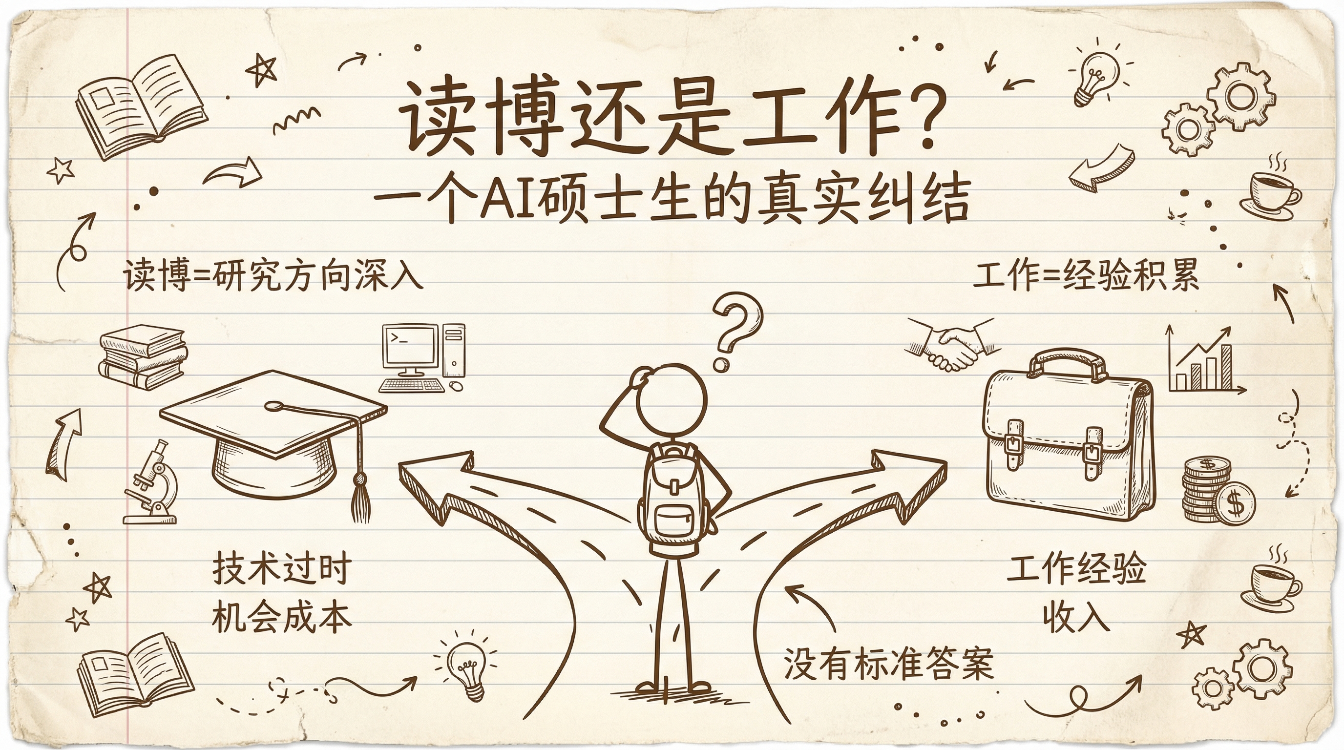 读博还是工作？一个 AI 方向硕士生的真实纠结