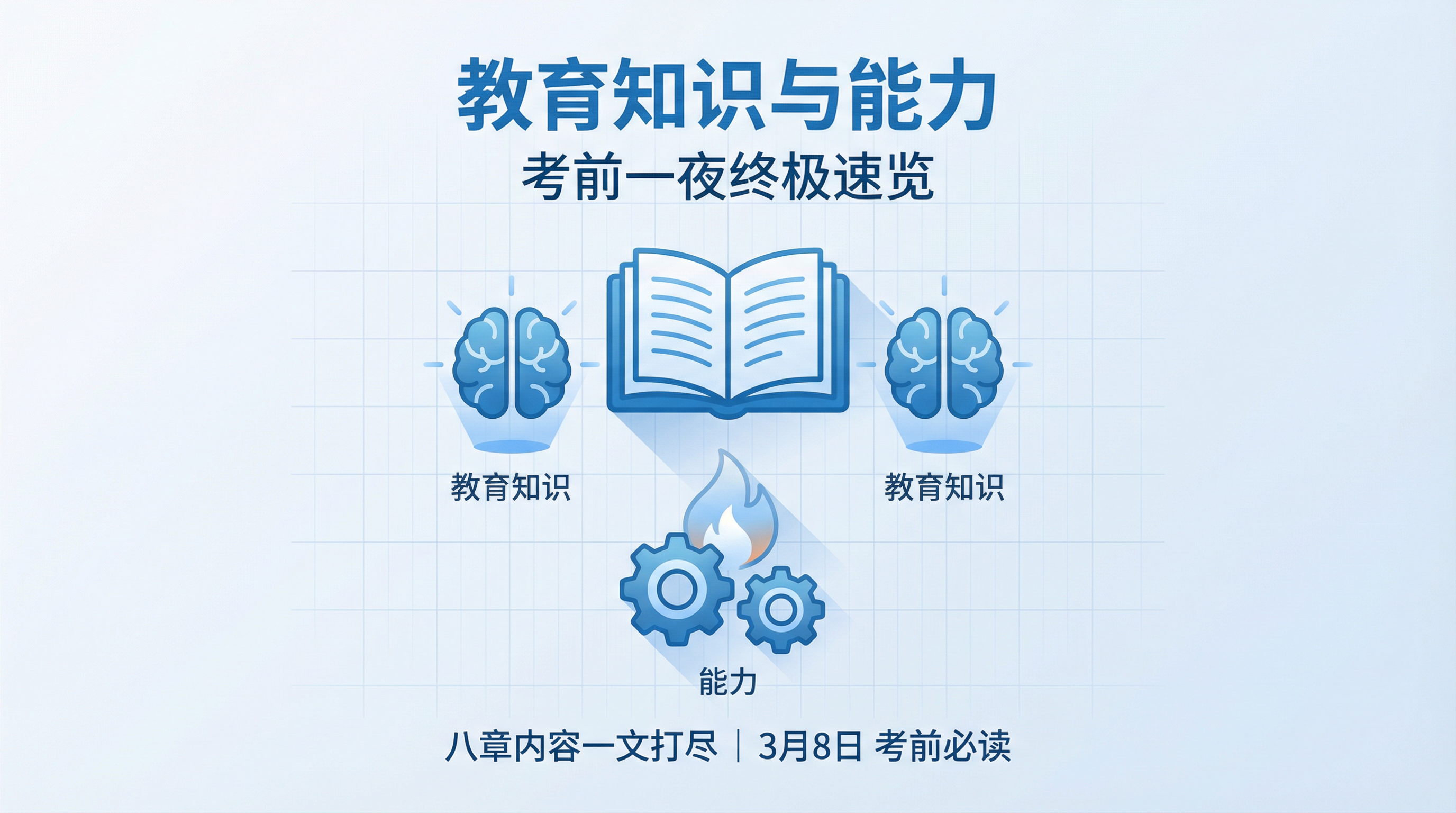 教资科目二｜教育知识与能力·考前一夜终极速览