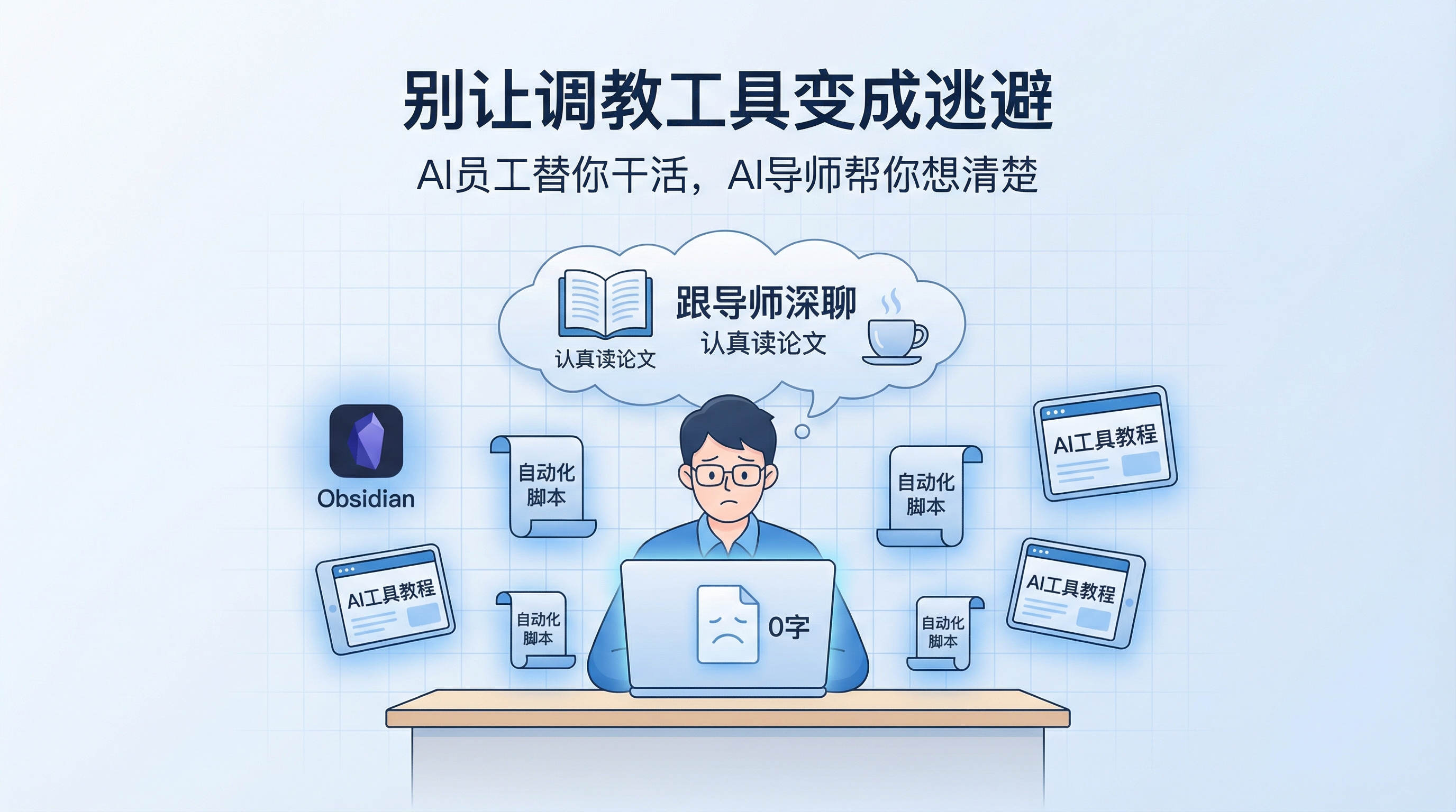 别让"调教工具"变成逃避